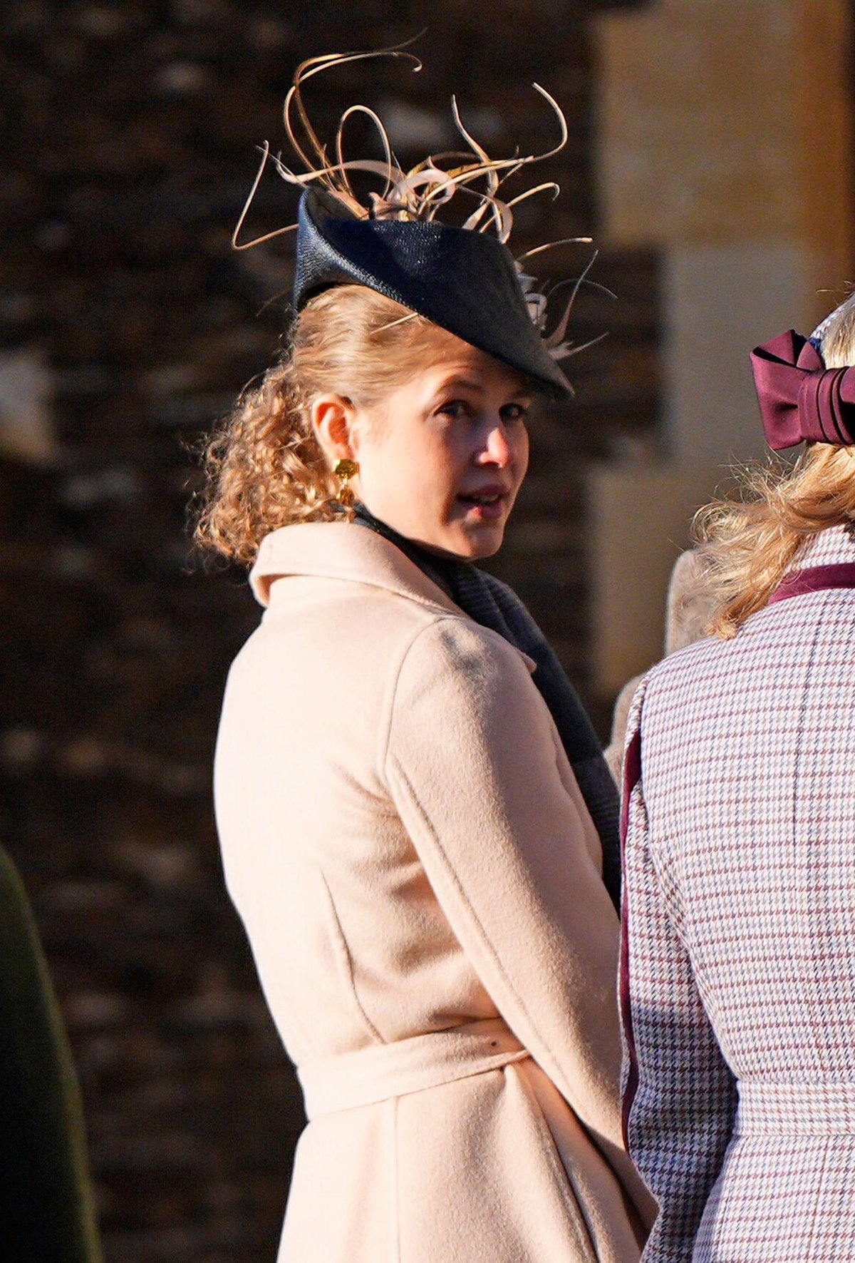 Lady Louise Windsor attends a Christmas church service near the Sandringham estate in Norfolk on December 25, 2025 (Aaron Chown/PA Images/Alamy)