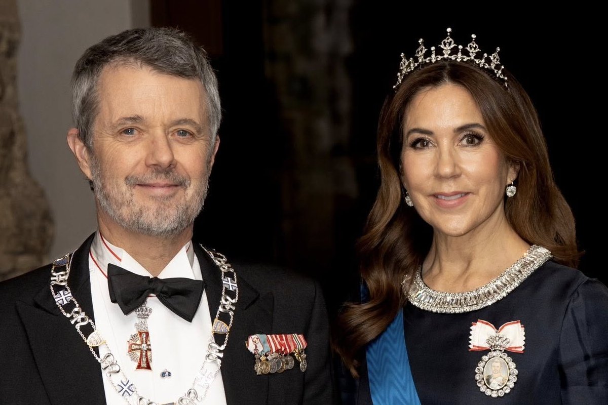 The King and Queen of Denmark attend a state banquet at St. Nicholas Church in Tallinn on January 27, 2026 (Kongehuset)