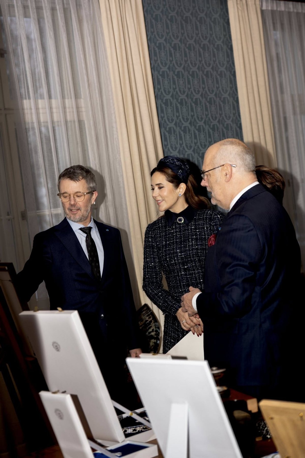 The King and Queen of Denmark are welcomed by the President and First Lady of Estonia in Tallinn on January 27, 2026 (Kongehuset)