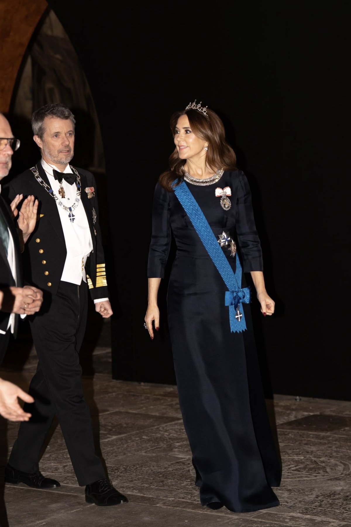 The King and Queen of Denmark attend a state banquet at St. Nicholas Church in Tallinn on January 27, 2026 (Kongehuset)