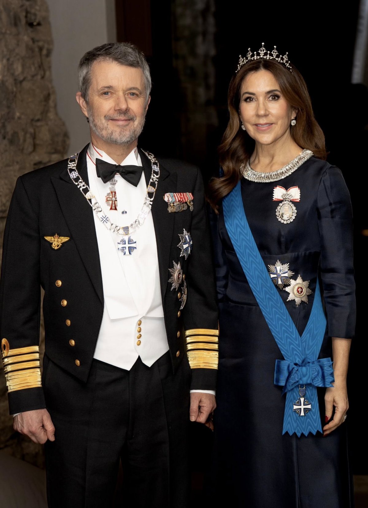 The King and Queen of Denmark attend a state banquet at St. Nicholas Church in Tallinn on January 27, 2026 (Kongehuset)