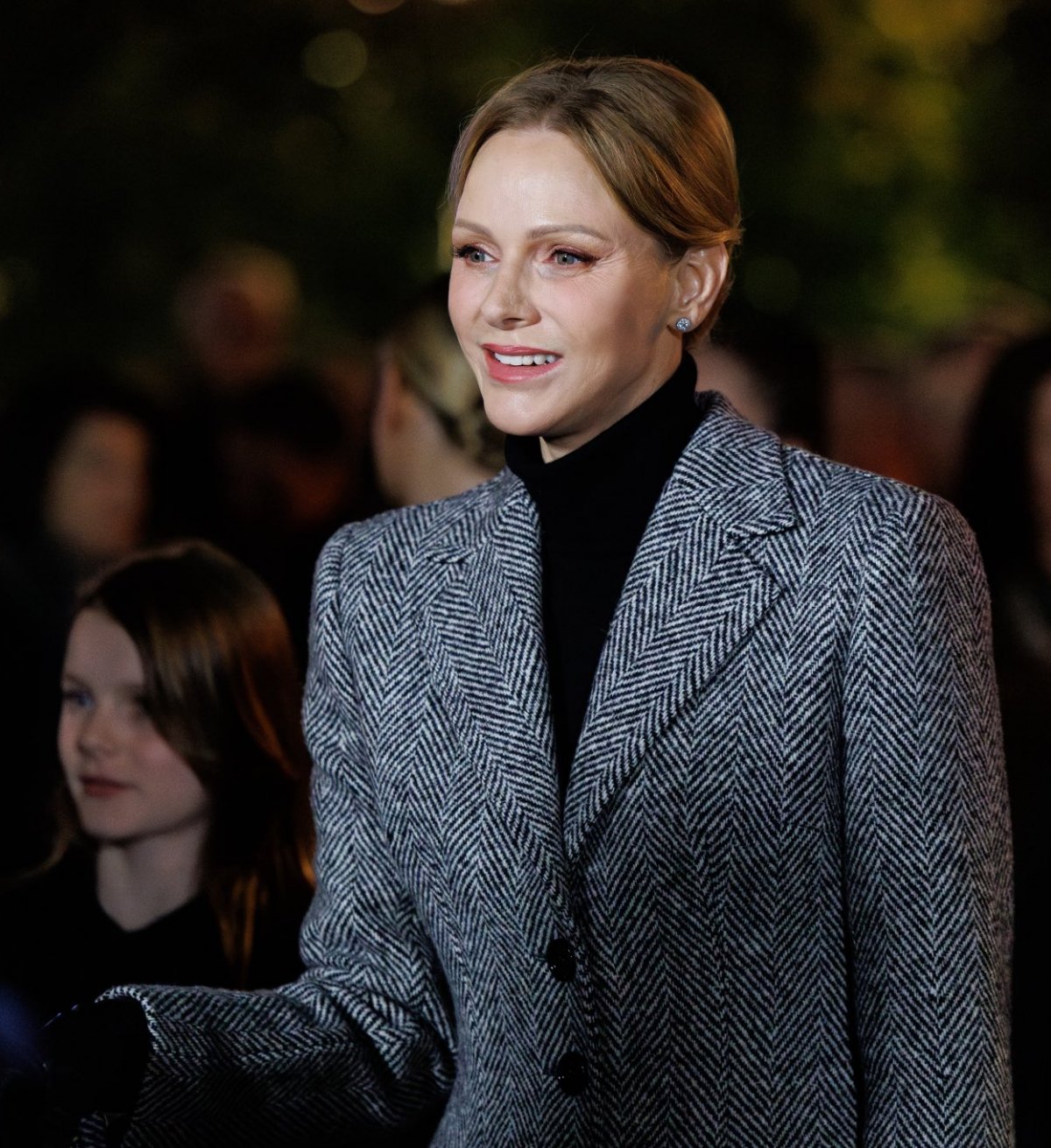 The Prince and Princess of Monaco, with Hereditary Prince Jacques and Princess Gabriella, the traditional burning of the boat on Quai Albert I on the eve of the Feast of Sainte Dévote in Monaco on January 26, 2026 (Michaël Alesi and Sarah Steck/Palais Princier de Monaco)