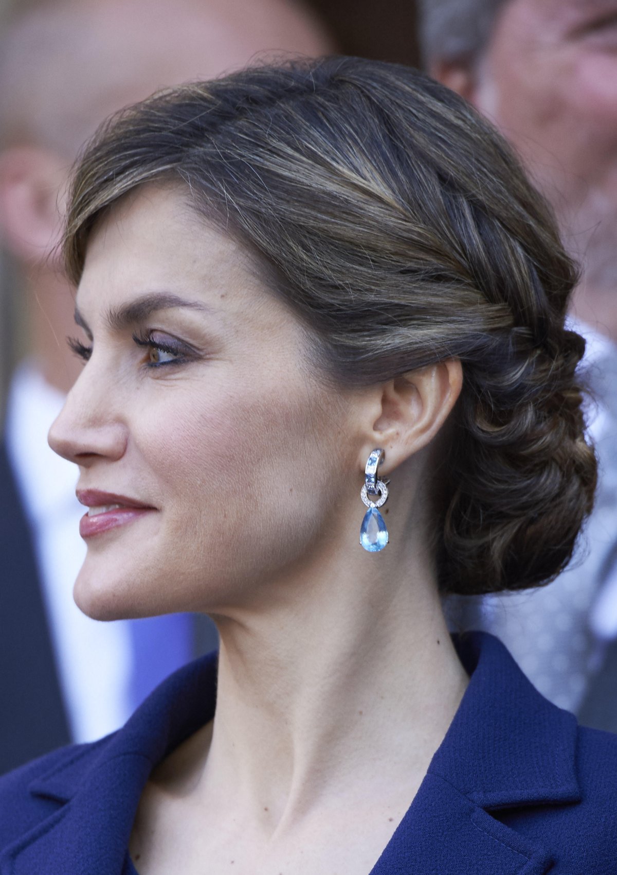 The Queen of Spain attends the presentation of the Cervantes Award in Alcala de Henares on April 23, 2016 (Jack Abuin/Zuma Press/Alamy)