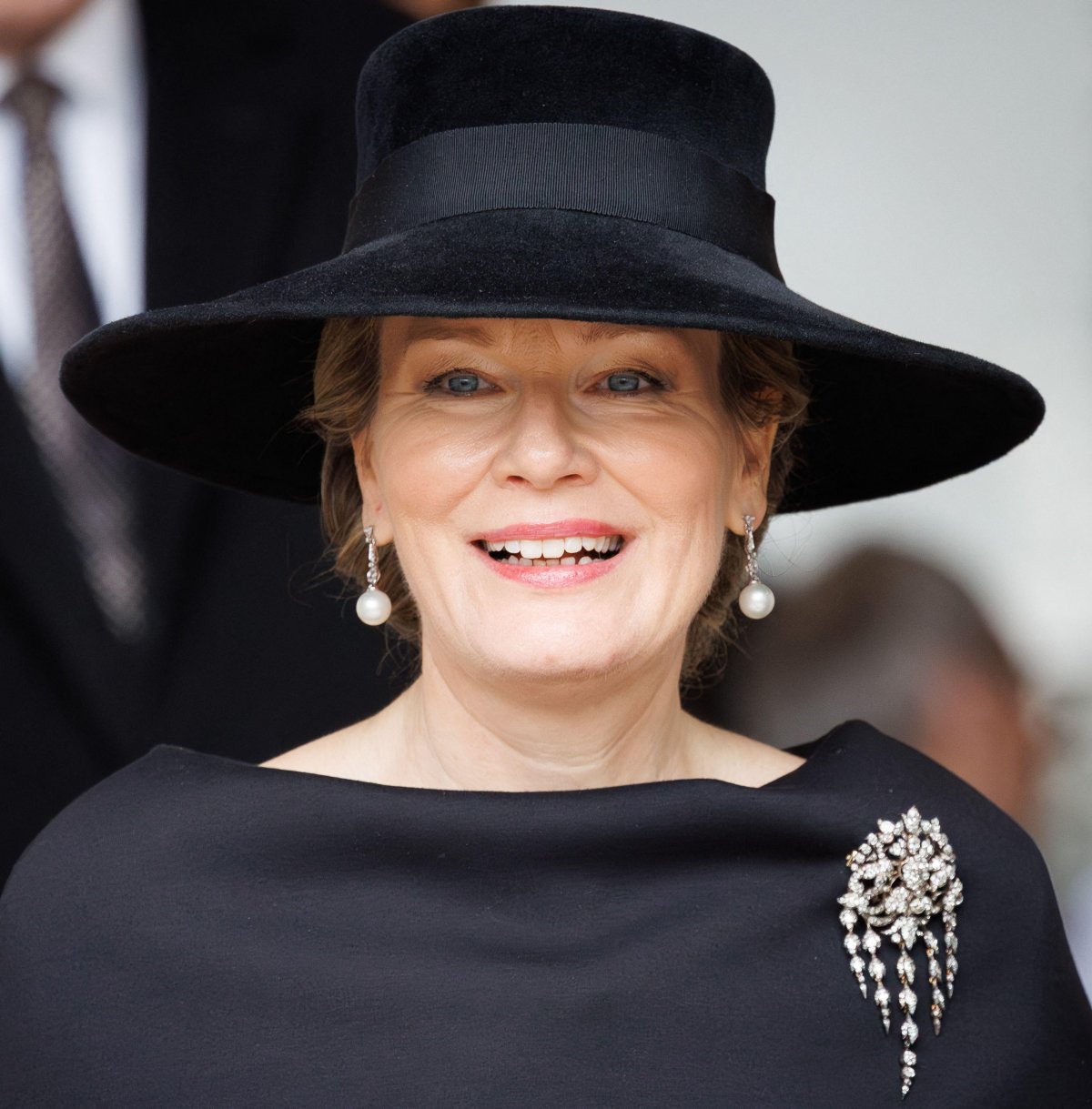 The Queen of the Belgians attends a mass in memory of deceased members of the royal family at Notre-Dame de Laeken in Brussels on February 24, 2026 (BENOIT DOPPAGNE/Belga News Agency/Alamy)