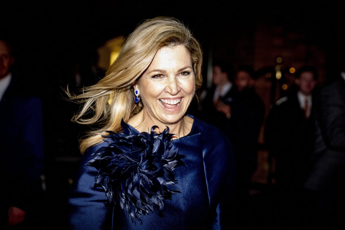 The Queen of the Netherlands attends an Iftar gathering hosted by MKB Den Haag at the Grand Hotel Kurhaus in Scheveningen on February 25, 2026 (Robin Utrecht/ANP/Alamy)