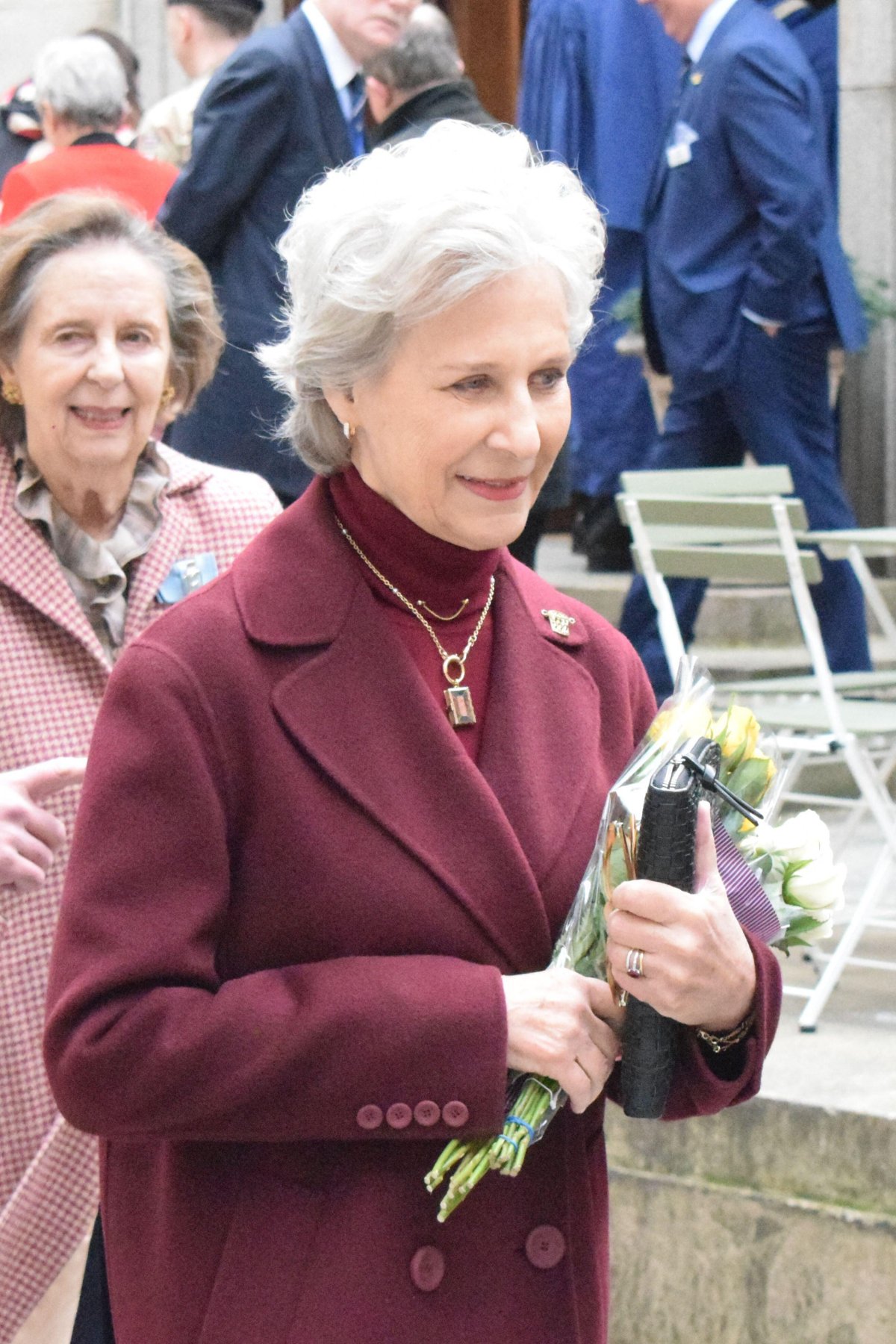 The Duchess of Gloucester visits a basketry showcase at the Dutch Church, Austin Friars on March 3, 2026 (James Taylor/Alamy)