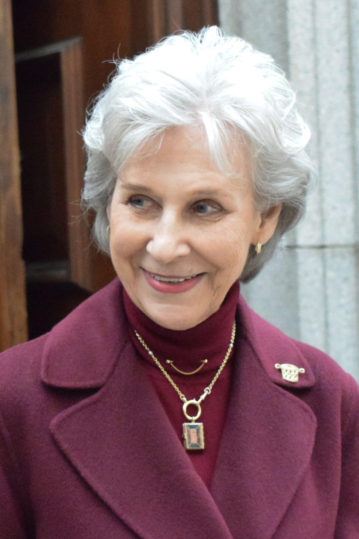 The Duchess of Gloucester visits a basketry showcase at the Dutch Church, Austin Friars on March 3, 2026 (James Taylor/Alamy)