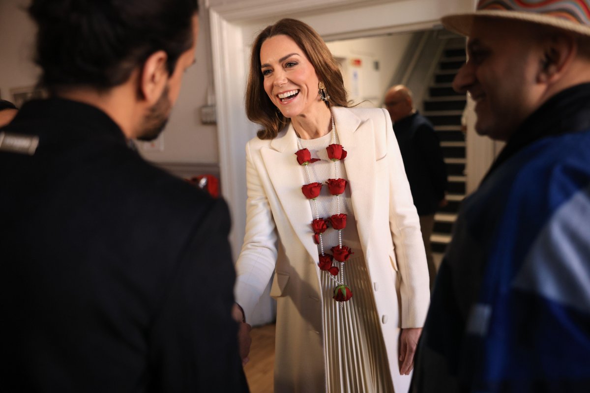 The Princess of Wales visits Leicester to celebrate the culture, community and heritage of the British Indian community in the city on March 5, 2026 (James Glossop/PA Images/Alamy)