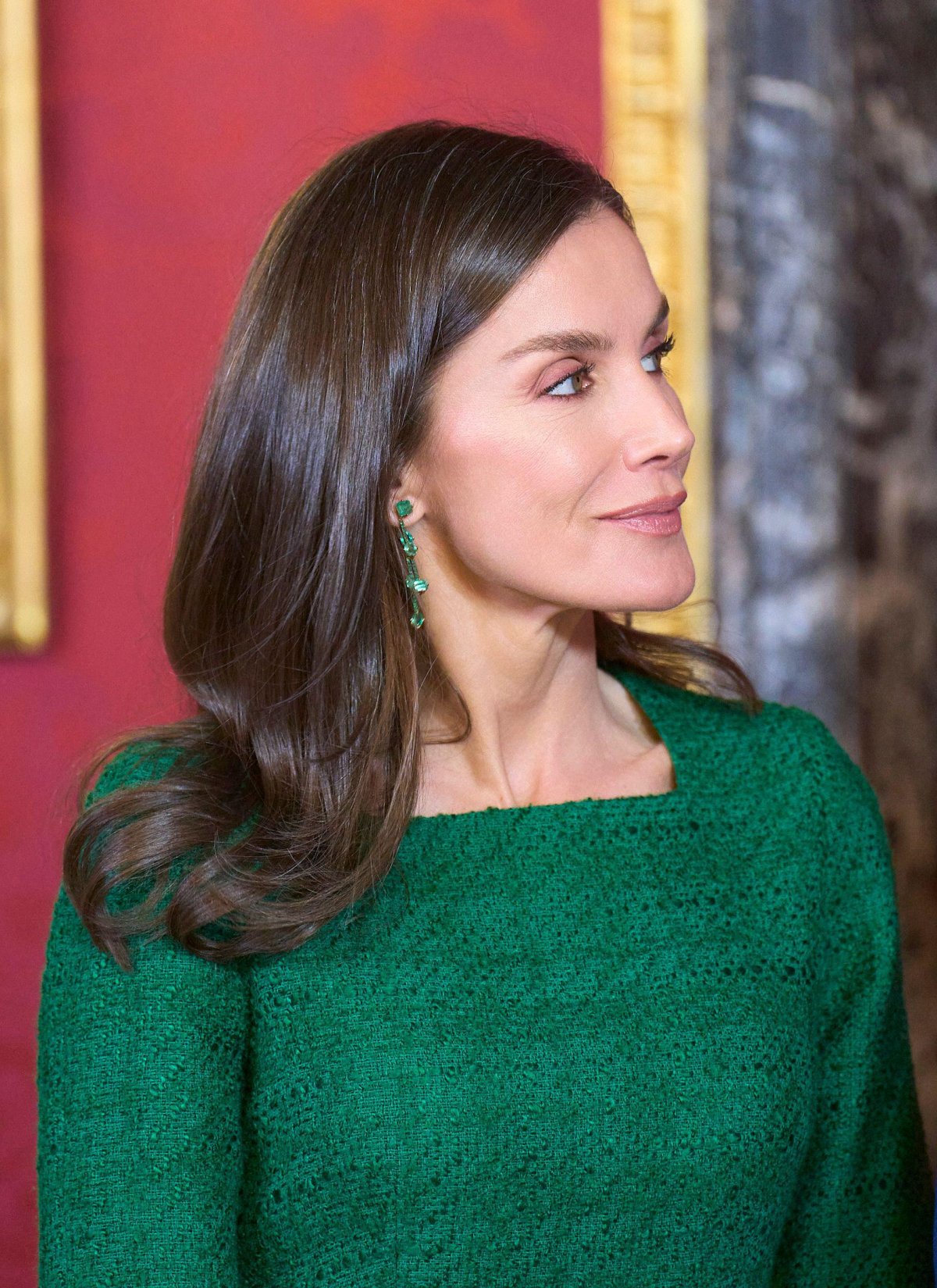 The King and Queen of Spain host a luncheon for the visiting Grand Duke and Grand Duchess of Luxembourg at the Royal Palace in Madrid on March 5, 2026 (MPG/Alamy)