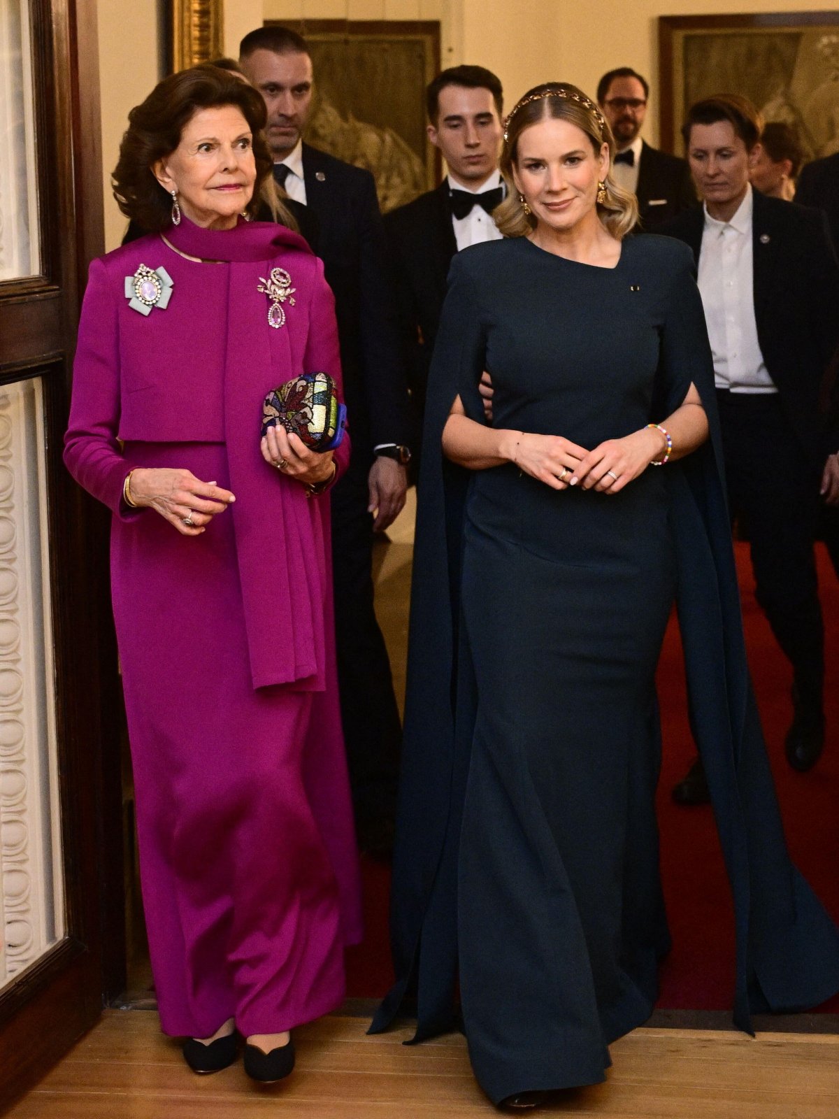 The King and Queen of Sweden attend a state banquet at the Presidential Palace in Warsaw during their state visit to Poland on March 10, 2026 (Jonas Ekströmer/TT News Agency/Alamy)
