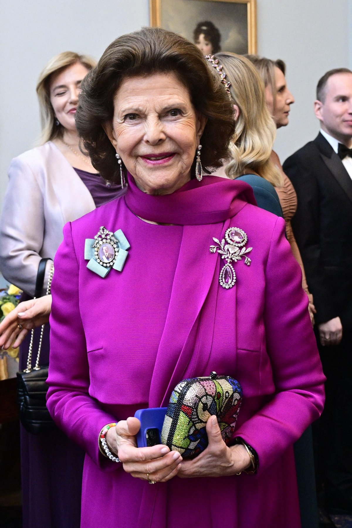 The King and Queen of Sweden attend a state banquet at the Presidential Palace in Warsaw during their state visit to Poland on March 10, 2026 (Jonas Ekströmer/TT News Agency/Alamy)