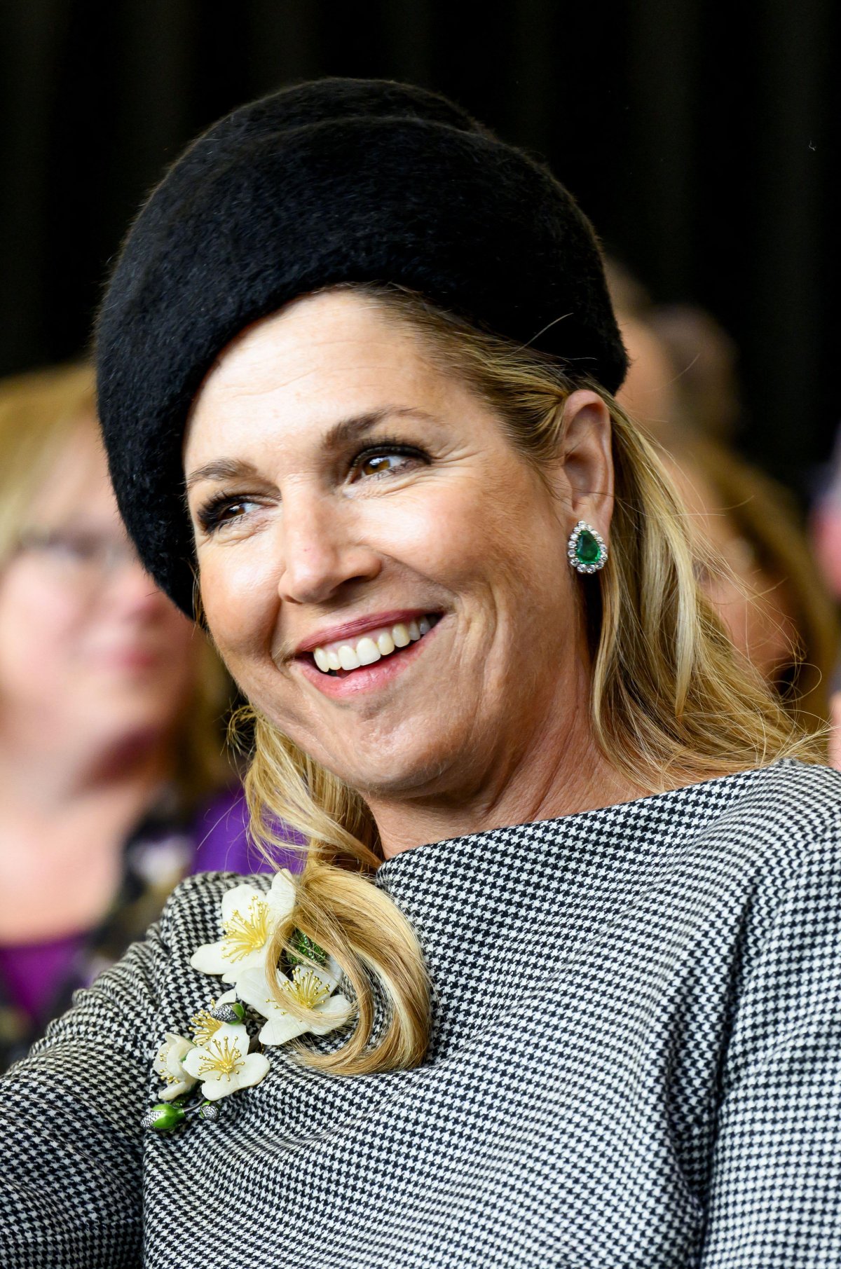 The Queen of the Netherlands christens the research vessel Anna Weber-van Bosse of the Royal Netherlands Institute for Sea Research in Texel on March 12, 2026 (Patrick van Emst/NLBeeld/Alamy)