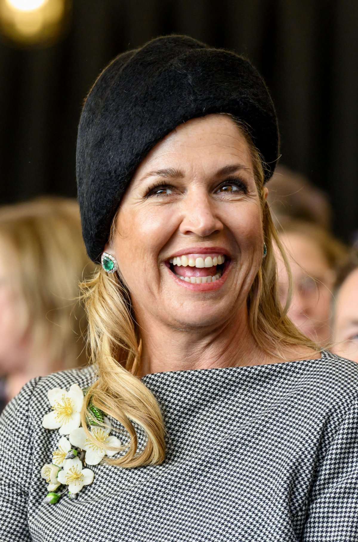 The Queen of the Netherlands christens the research vessel Anna Weber-van Bosse of the Royal Netherlands Institute for Sea Research in Texel on March 12, 2026 (Patrick van Emst/NLBeeld/Alamy)
