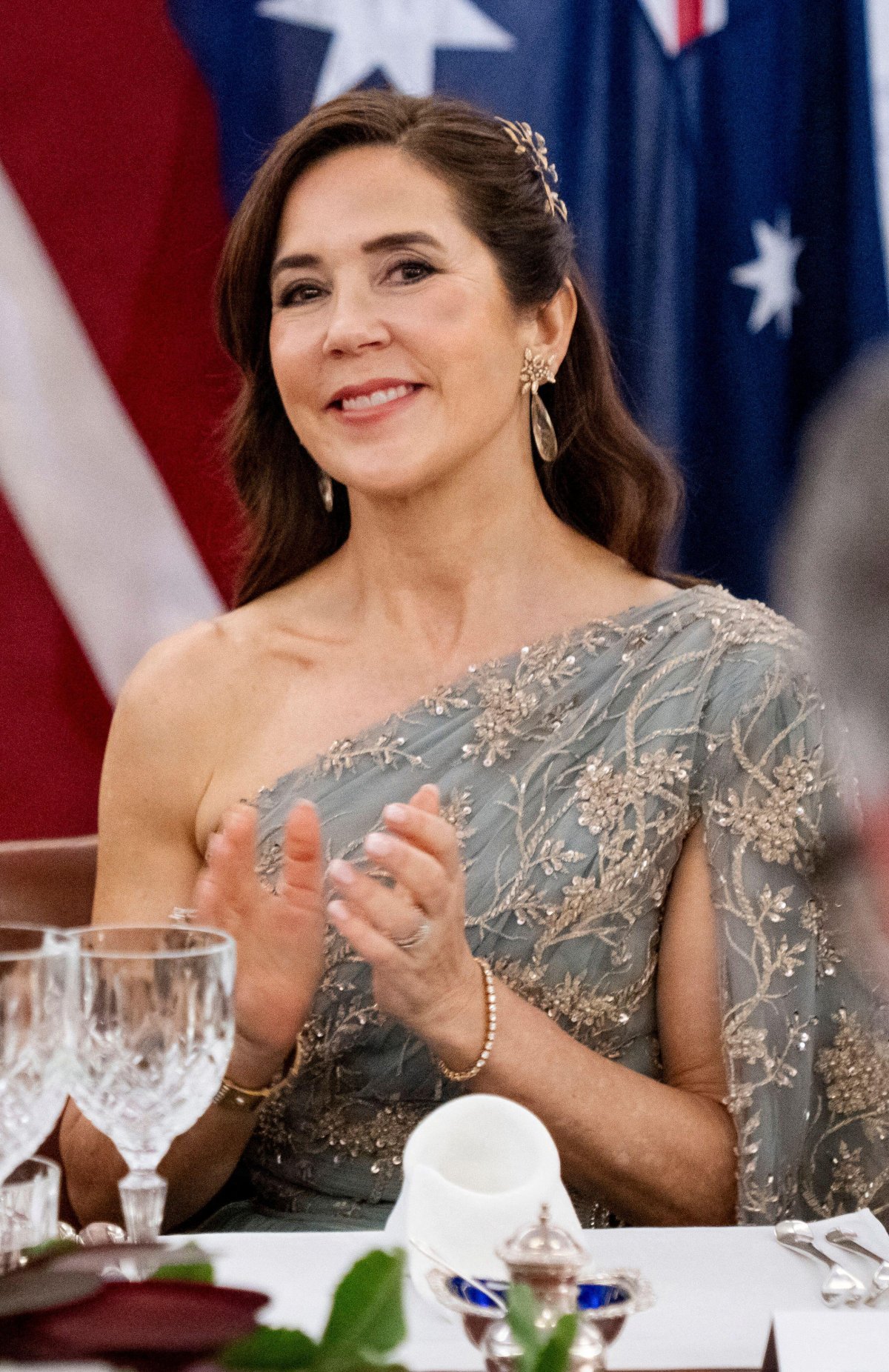 The King and Queen of Denmark attend a state banquet at Government House in Canberra on March 15, 2026 (Ida Marie Odgaard/Ritzau Scanpix/Alamy)