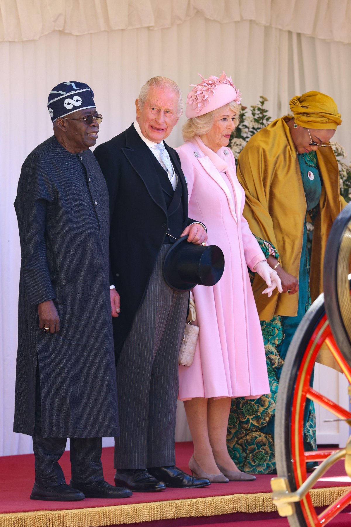 King Charles III and Queen Camilla welcome the President of Nigeria to Windsor for a state visit on March 18, 2026 (Chris Jackson/PA Images/Alamy)