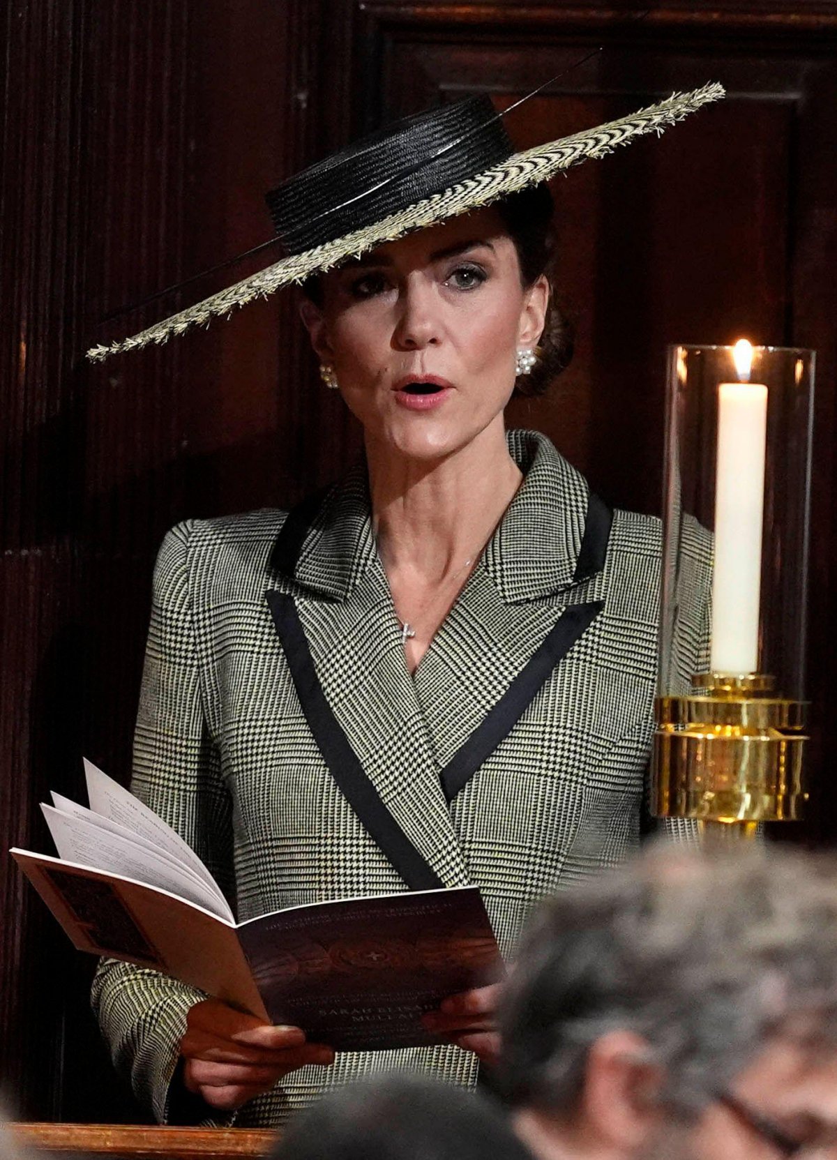 The Prince and Princess of Wales attend the enthronement ceremony installing Dame Sarah Mullally as the 106th Archbishop of Canterbury at Canterbury Cathedral in Kent on March 25, 2026 (Jordan Pettitt/PA Images/Alamy)