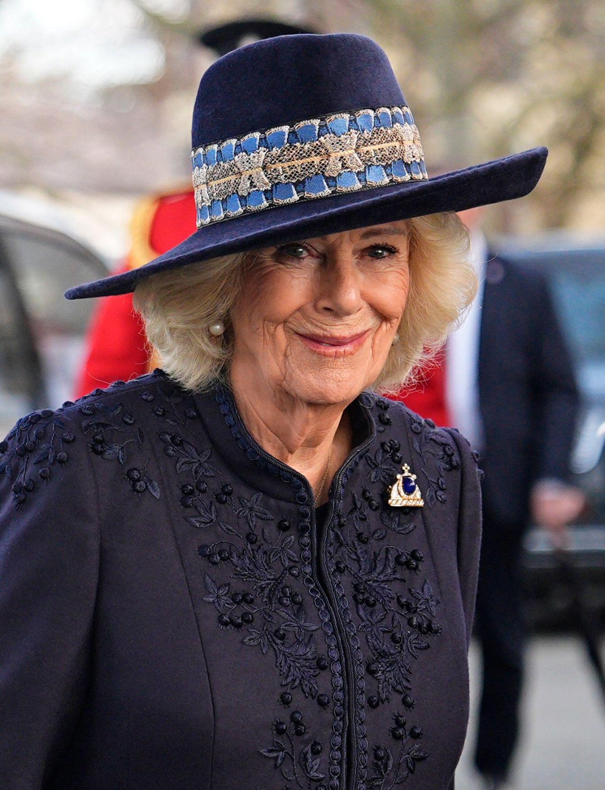 King Charles III and Queen Camilla attend the Royal Maundy service at St. Asaph Cathedral in North Wales on April 2, 2026 (Aaron Chown/PA Images/Alamy)