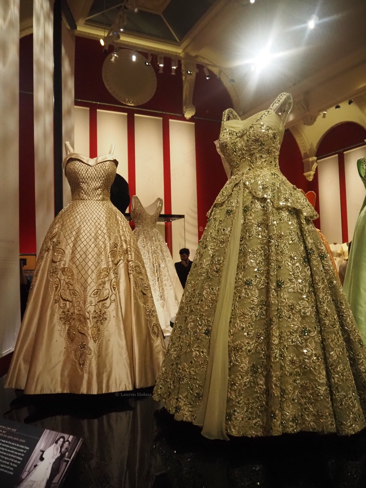 Views of Queen Elizabeth II: Her Life In Style at the King's Gallery, Buckingham Palace in London on April 9, 2026 (Photograph © Lauren Kiehna. All rights reserved.)