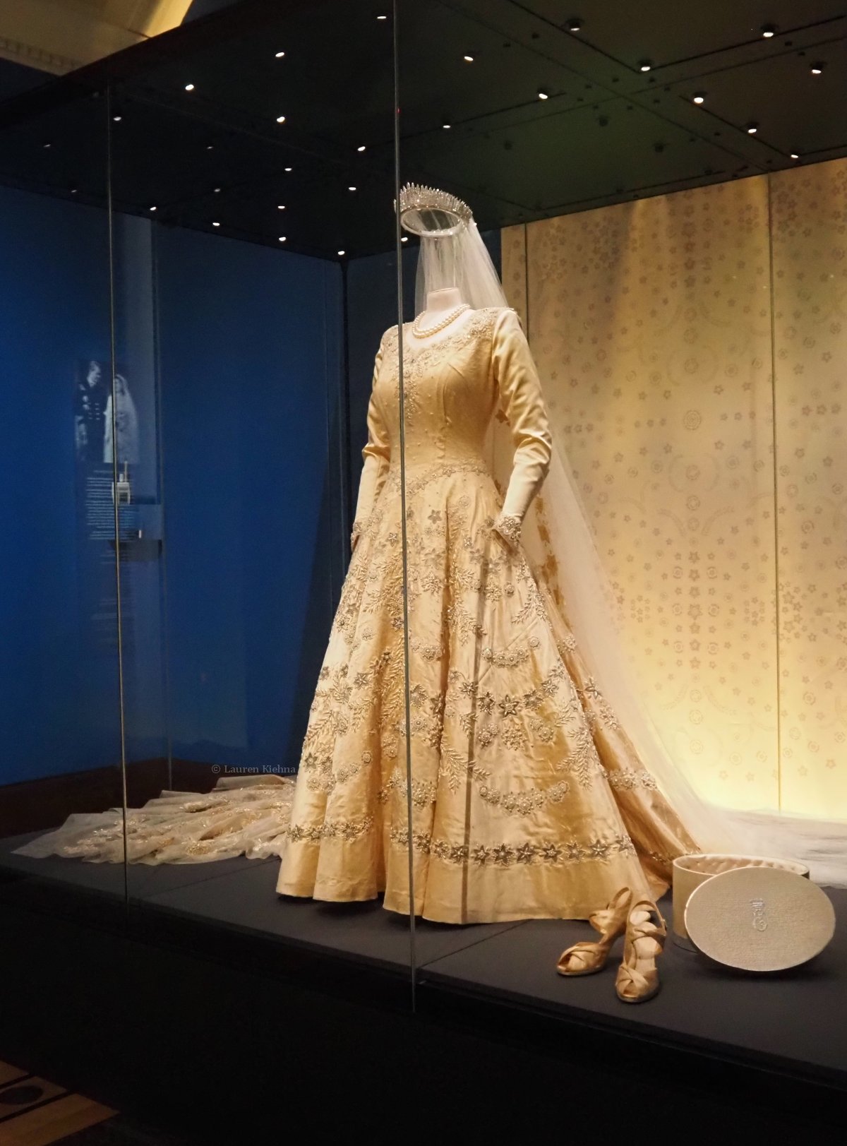 Views of Queen Elizabeth II: Her Life In Style at the King's Gallery, Buckingham Palace in London on April 9, 2026 (Photograph © Lauren Kiehna. All rights reserved.)