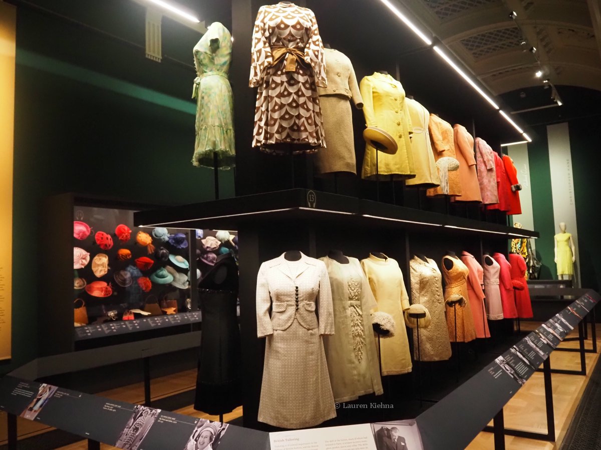 Views of Queen Elizabeth II: Her Life In Style at the King's Gallery, Buckingham Palace in London on April 9, 2026 (Photograph © Lauren Kiehna. All rights reserved.)