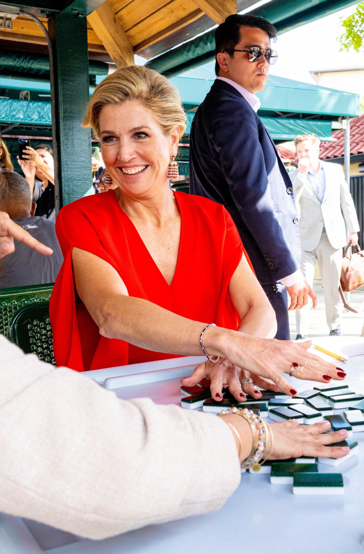 The King and Queen of the Netherlands visit Miami on April 14, 2026 (Patrick van Emst/NLBeeld/Alamy)