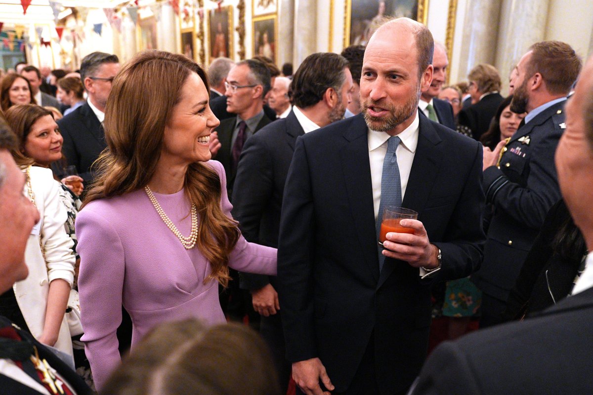 Members of the royal family celebrate the centenary of Queen Elizabeth II's birth during a reception at Buckingham Palace in London on April 21, 2026 (Aaron Chown/PA Images/Alamy)