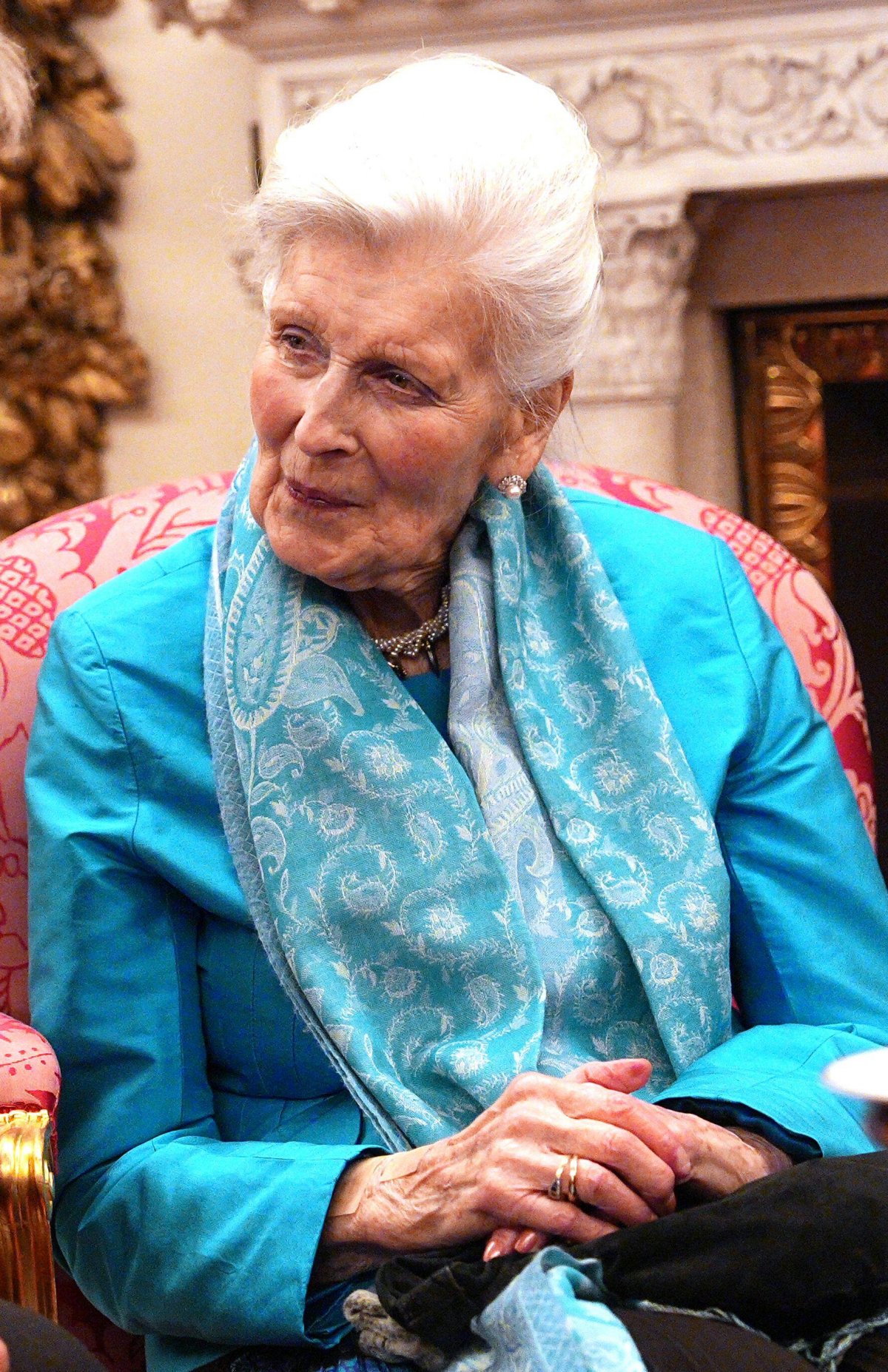 Members of the royal family celebrate the centenary of Queen Elizabeth II's birth during a reception at Buckingham Palace in London on April 21, 2026 (Aaron Chown/PA Images/Alamy)