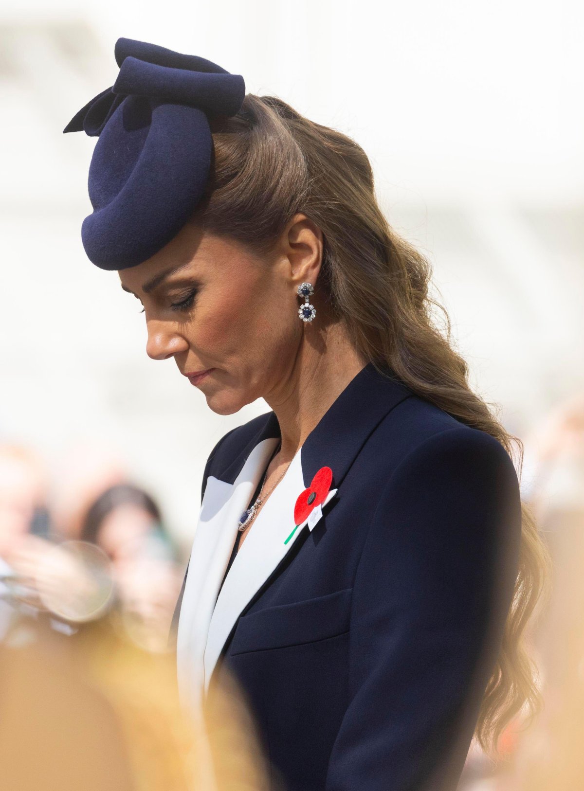 The Princess of Wales attends a wreath laying ceremony and parade commemorating Anzac Day at the Cenotaph in Whitehall on April 25, 2026 (David Parry/PA Images/Alamy)