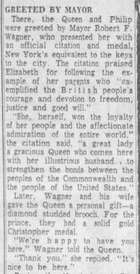 Excerpt from an Associated Press report in the Pensacola Journal, October 22, 1957