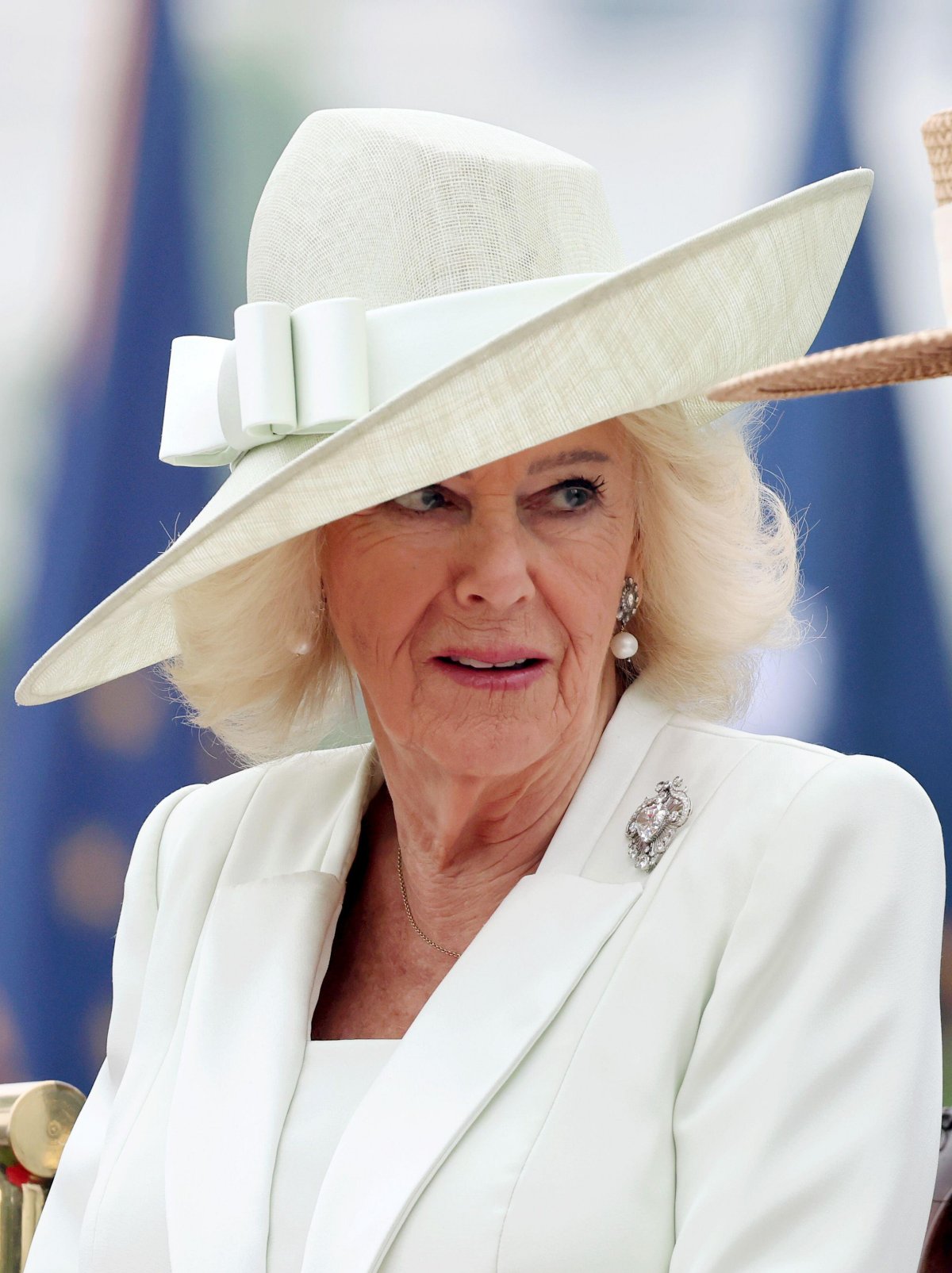 King Charles III and Queen Camilla arrive are welcomed to the White House in Washington, D.C. on April 28, 2026 (Chris Jackson/PA Images/Alamy)