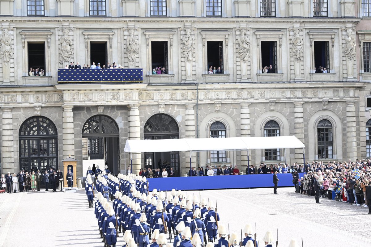 The King of Sweden celebrates his 80th birthday in Stockholm on April 30, 2026 (Jessica Gow/TT News Agency/Alamy)