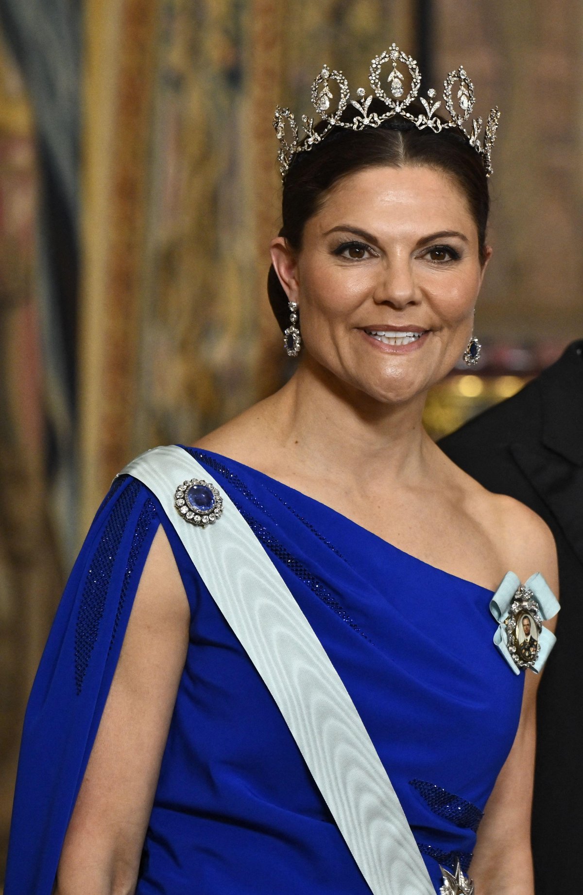 Royals attend a gala dinner celebrating the 80th birthday of the King of Sweden at the Royal Palace in Stockholm on April 30, 2026 (Christine Olsson/TT News Agency)