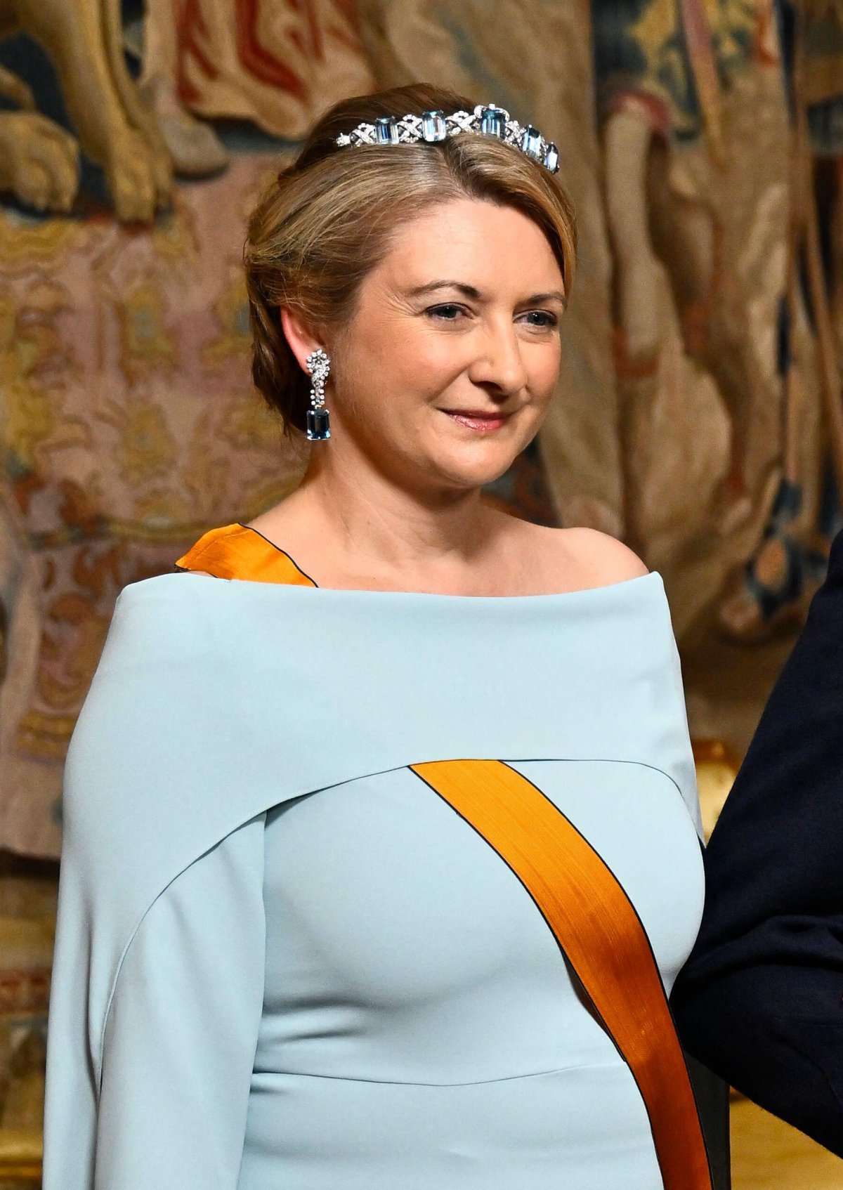 Royals attend a gala dinner celebrating the 80th birthday of the King of Sweden at the Royal Palace in Stockholm on April 30, 2026 (Pontus Lundahl/TT News Agency)