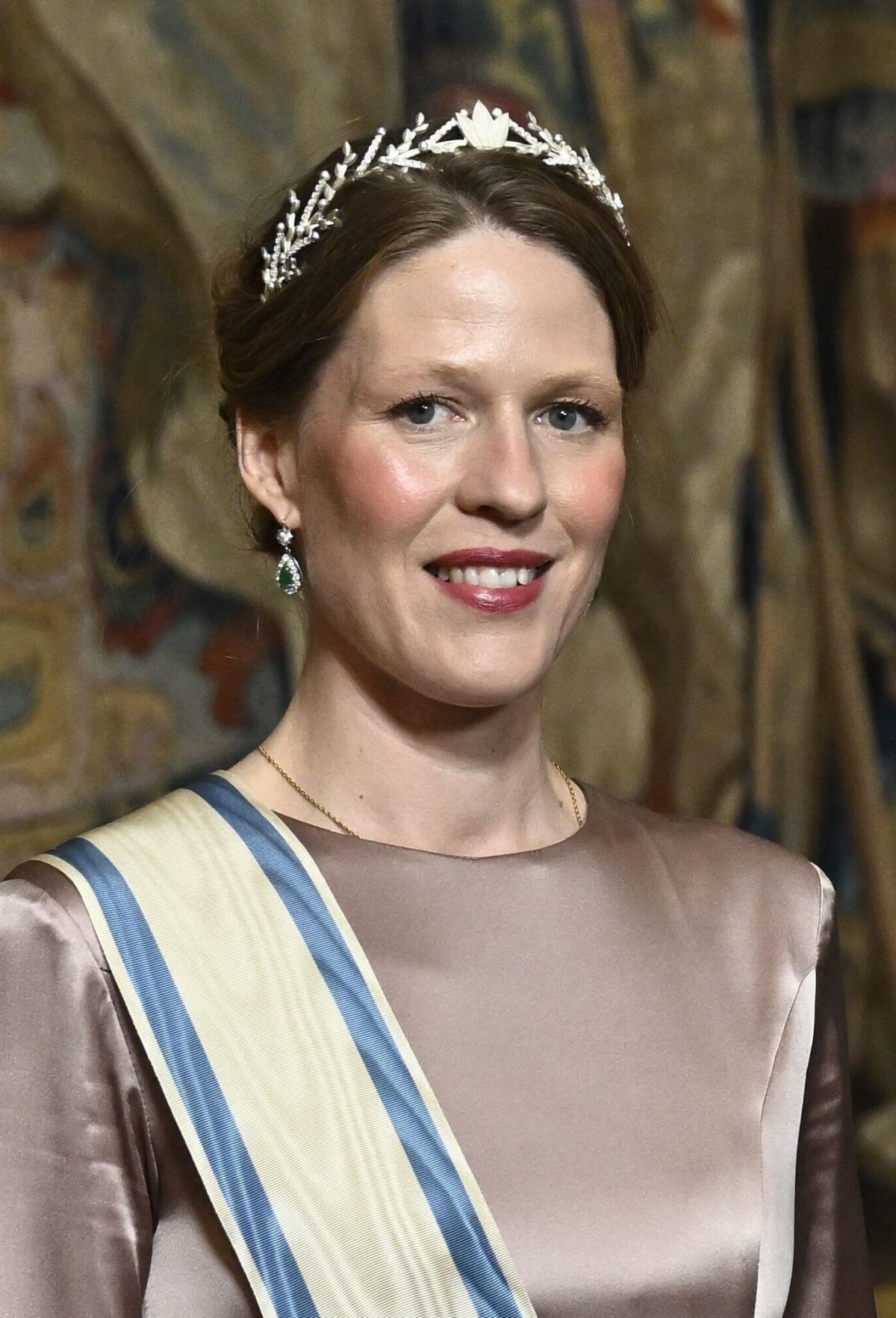 Royals attend a gala dinner celebrating the 80th birthday of the King of Sweden at the Royal Palace in Stockholm on April 30, 2026 (Pontus Lundahl/TT News Agency)