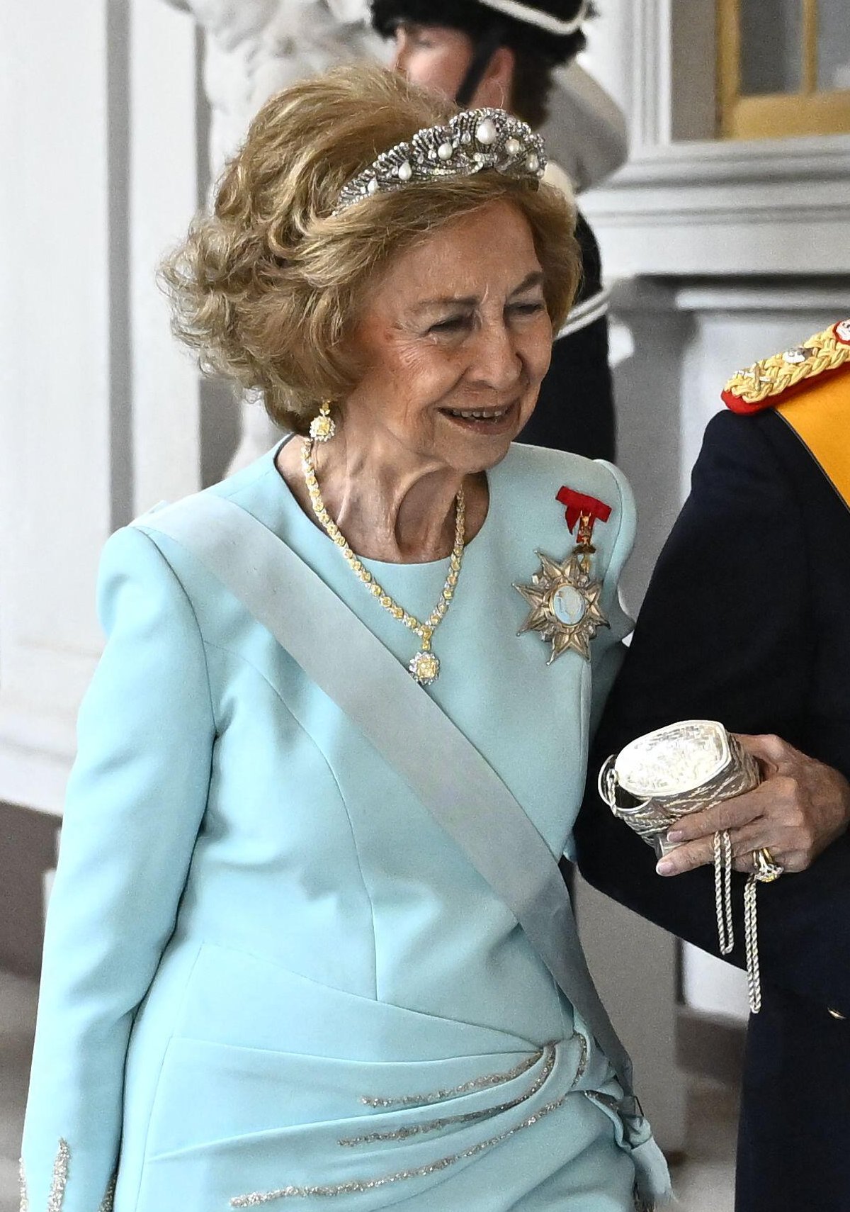 Royals attend a gala dinner celebrating the 80th birthday of the King of Sweden at the Royal Palace in Stockholm on April 30, 2026 (Pontus Lundahl/TT News Agency)