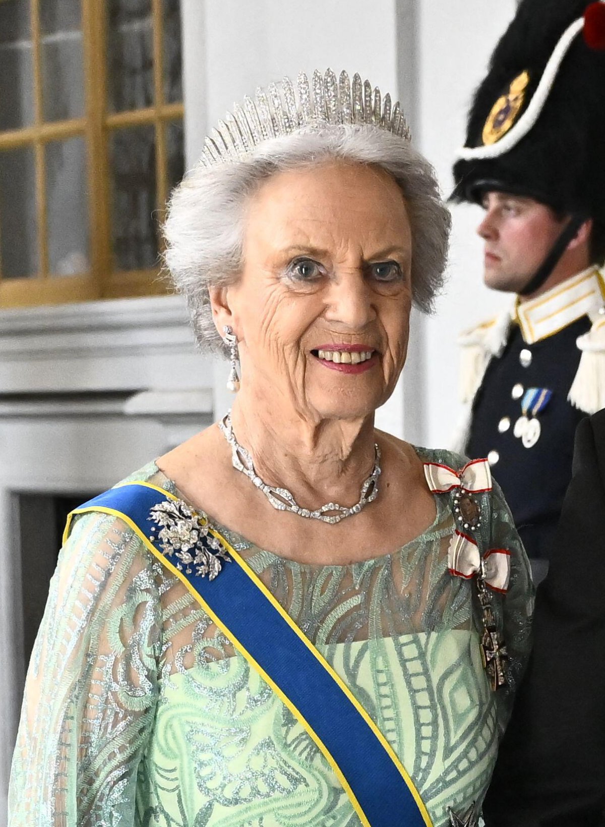 Royals attend a gala dinner celebrating the 80th birthday of the King of Sweden at the Royal Palace in Stockholm on April 30, 2026 (Pontus Lundahl/TT News Agency)