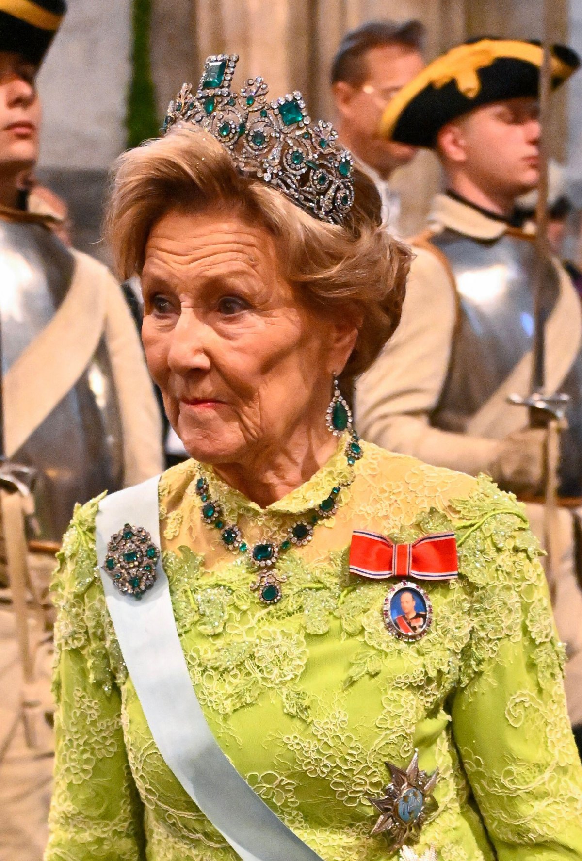 Royals attend a gala dinner celebrating the 80th birthday of the King of Sweden at the Royal Palace in Stockholm on April 30, 2026 (Henrik Montgomery/TT News Agency)