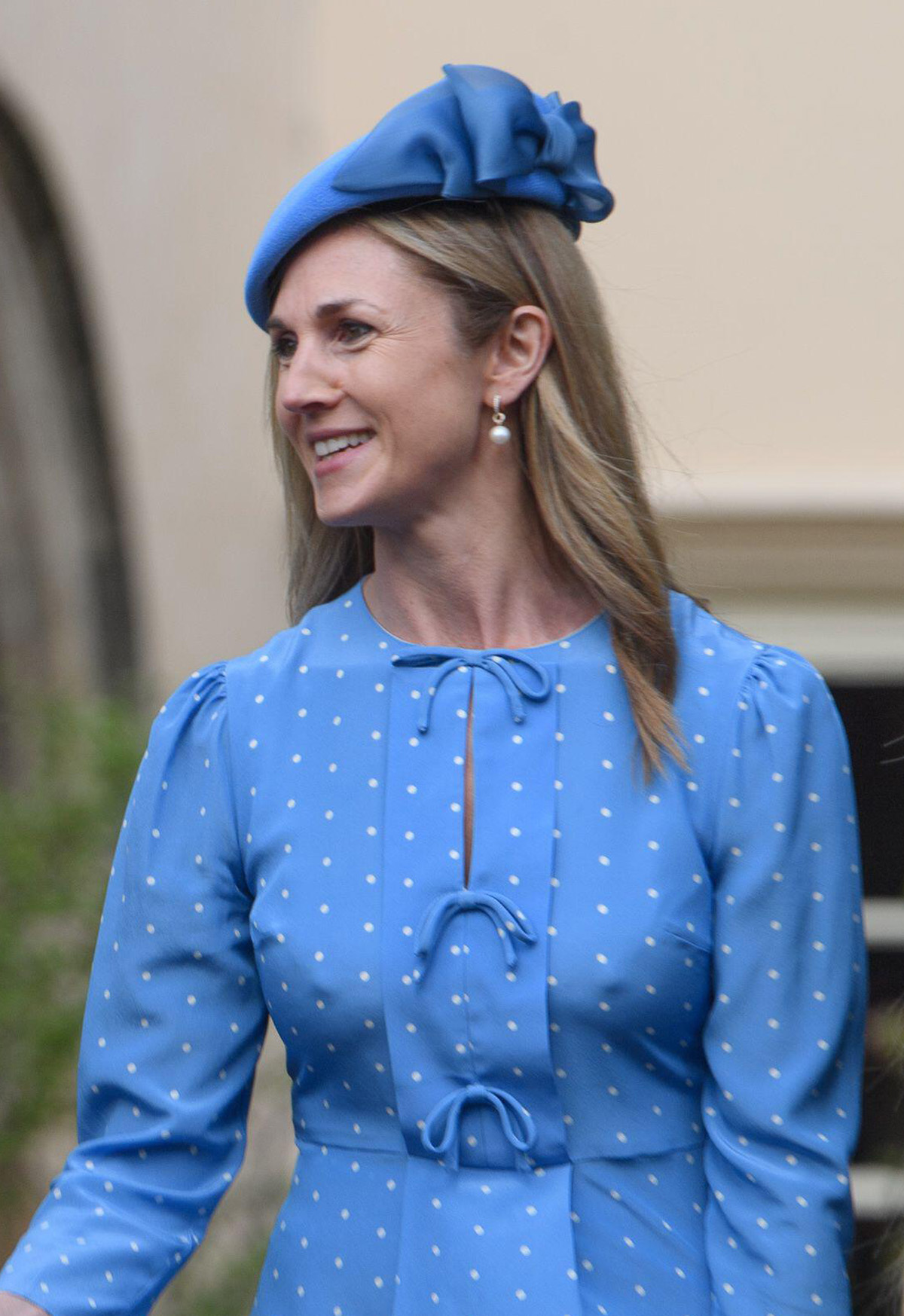 Harriet Sperling attends an Easter Sunday service at St. George's Chapel, Windsor on April 5, 2026 (Justin Ng/Alamy)