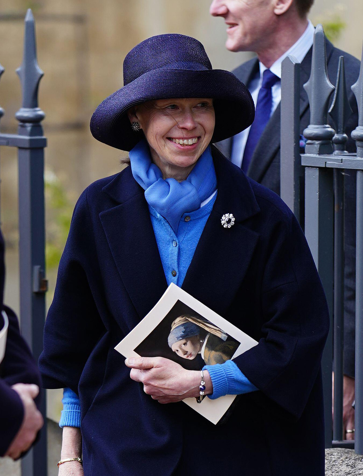 Lady Sarah Chatto attends an Easter Sunday service at St. George's Chapel, Windsor on April 5, 2026 (Aaron Chown/PA Images/Alamy)