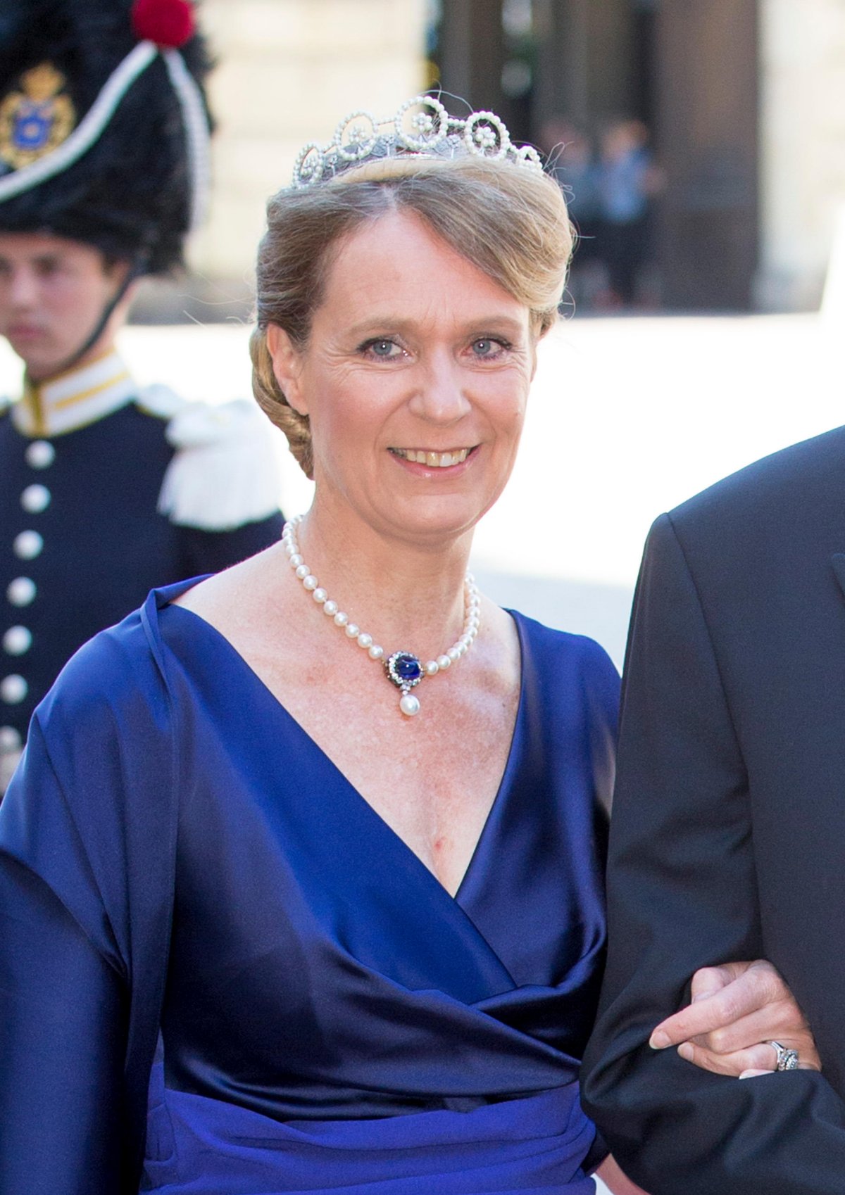 Désirée von Bohlen und Halbach attends the the wedding of Prince Carl Philip and Princess Sofia of Sweden at the Royal Palace in Stockholm on June 13, 2015 (Patrick van Katwijk/DPA Picture Alliance/Alamy)