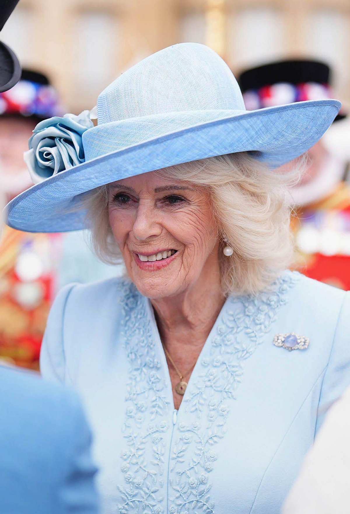 Members of the British royal family attend a garden party at Buckingham Palace on May 6, 2026 (Aaron Chown/PA Images/Alamy)