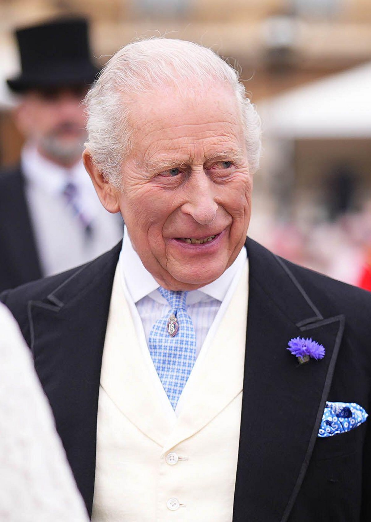 Members of the British royal family attend a garden party at Buckingham Palace on May 6, 2026 (Aaron Chown/PA Images/Alamy)
