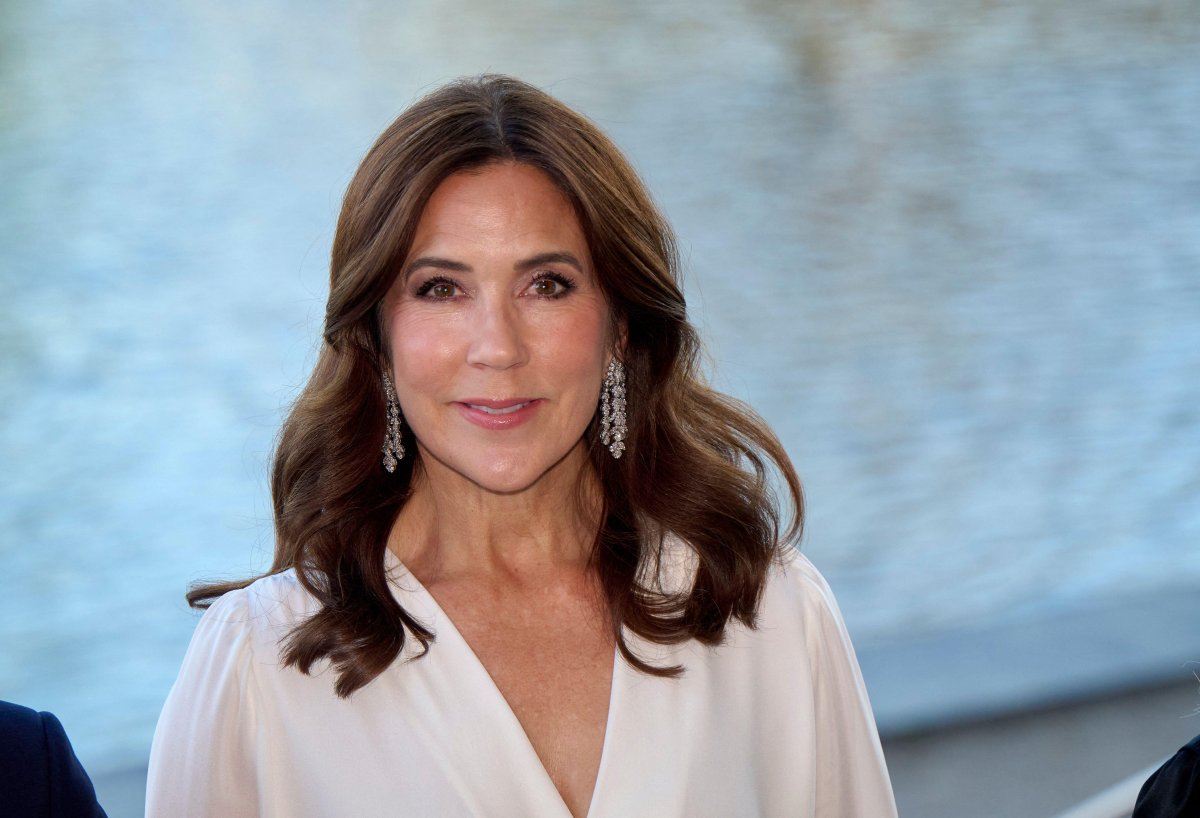 The Queen of Denmark attends the Global Fashion Summit dinner at the National Gallery of Denmark in Copenhagen on May 7, 2026 (Stefan Lindblom/TT News Agency/Alamy)