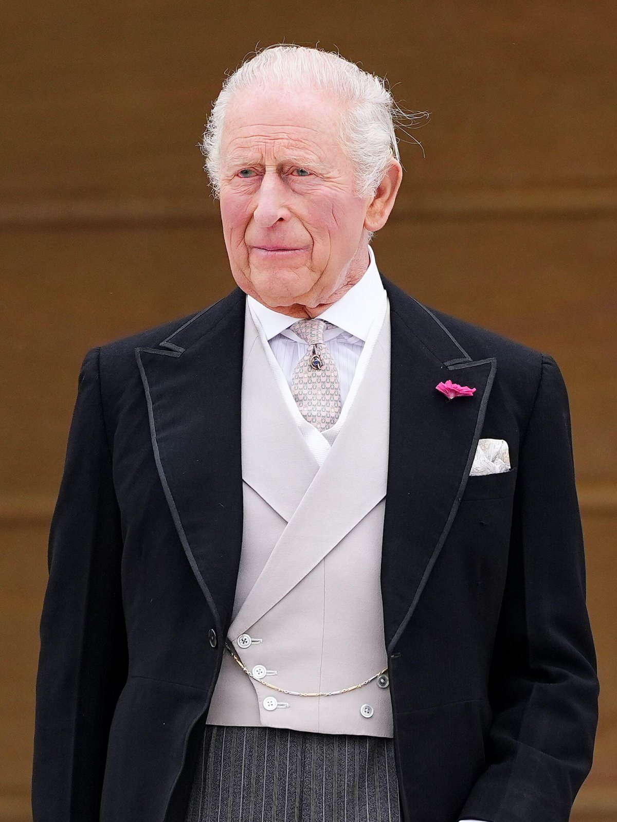 Members of the British royal family attend a garden party at Buckingham Palace on May 12, 2026 (Aaron Chown/PA Images/Alamy)