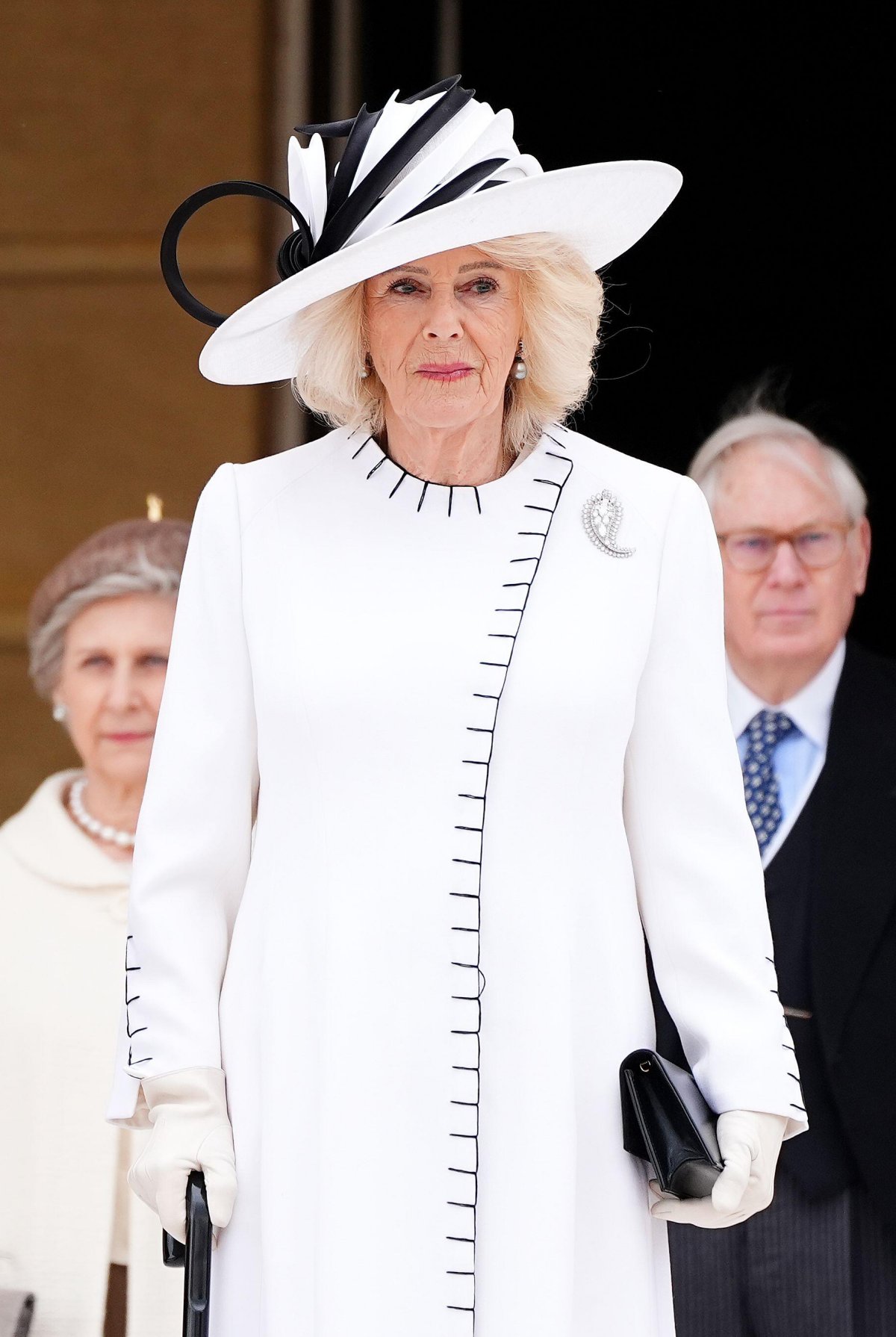Members of the British royal family attend a garden party at Buckingham Palace on May 12, 2026 (Aaron Chown/PA Images/Alamy)