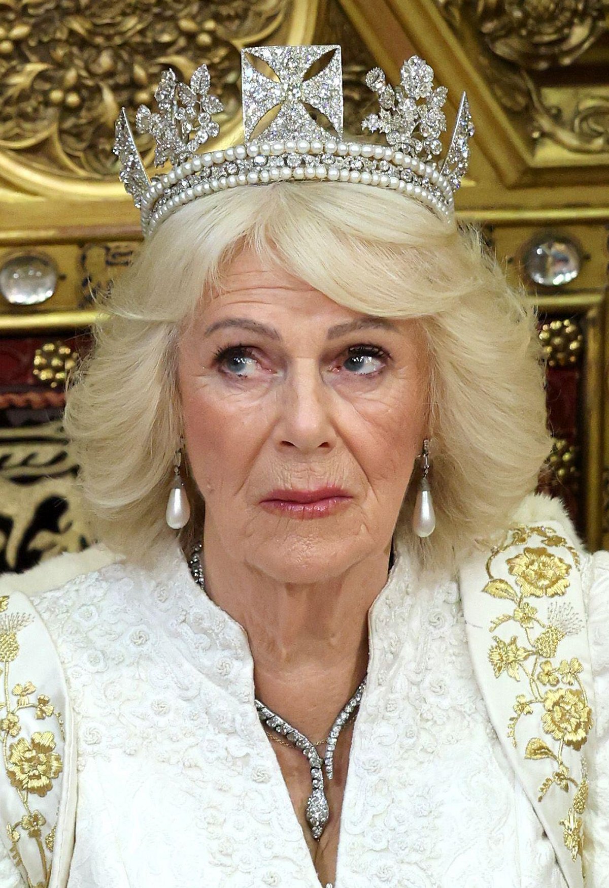 King Charles III and Queen Camilla attend the State Opening of Parliament on May 13, 2026 (Chris Jackson/PA Images/Alamy)