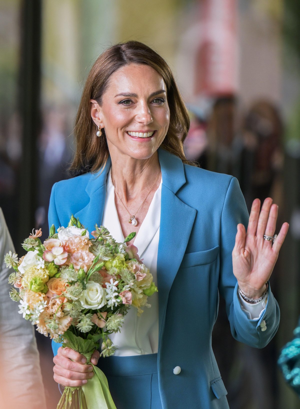 The Princess of Wales visits Reggio Emilia to learn about the area's famed educational approach as part of her work with the Royal Foundation Centre for Early Childhood on May 13, 2026 (Stuart C. Wilson/PA Images/Alamy)
