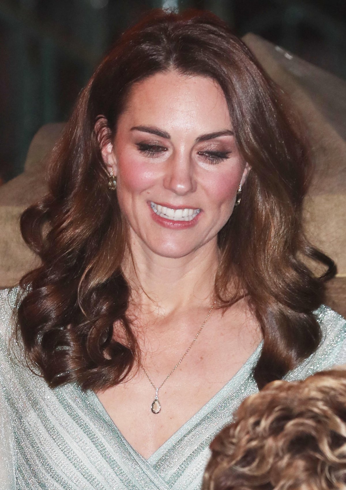 The Duchess of Cambridge arrives at Belfast Empire Hall on February 27, 2019 (John Rainford/WENN/Alamy)