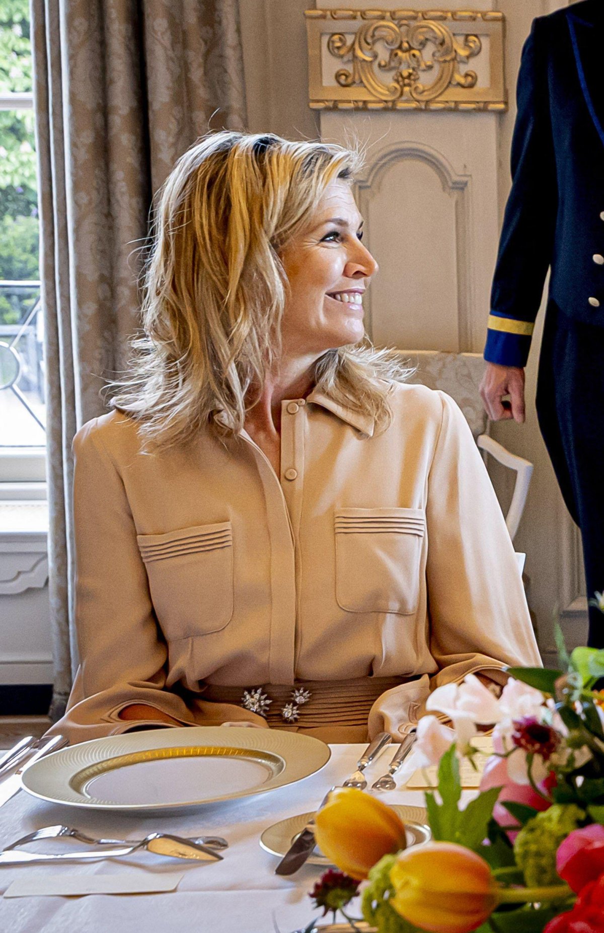 The King and Queen of the Netherlands host a luncheon for the Prime Minister of India at Huis ten Bosch Palace in The Hague on May 16, 2026 (Patrick van Emst/NLBeeld/Alamy)