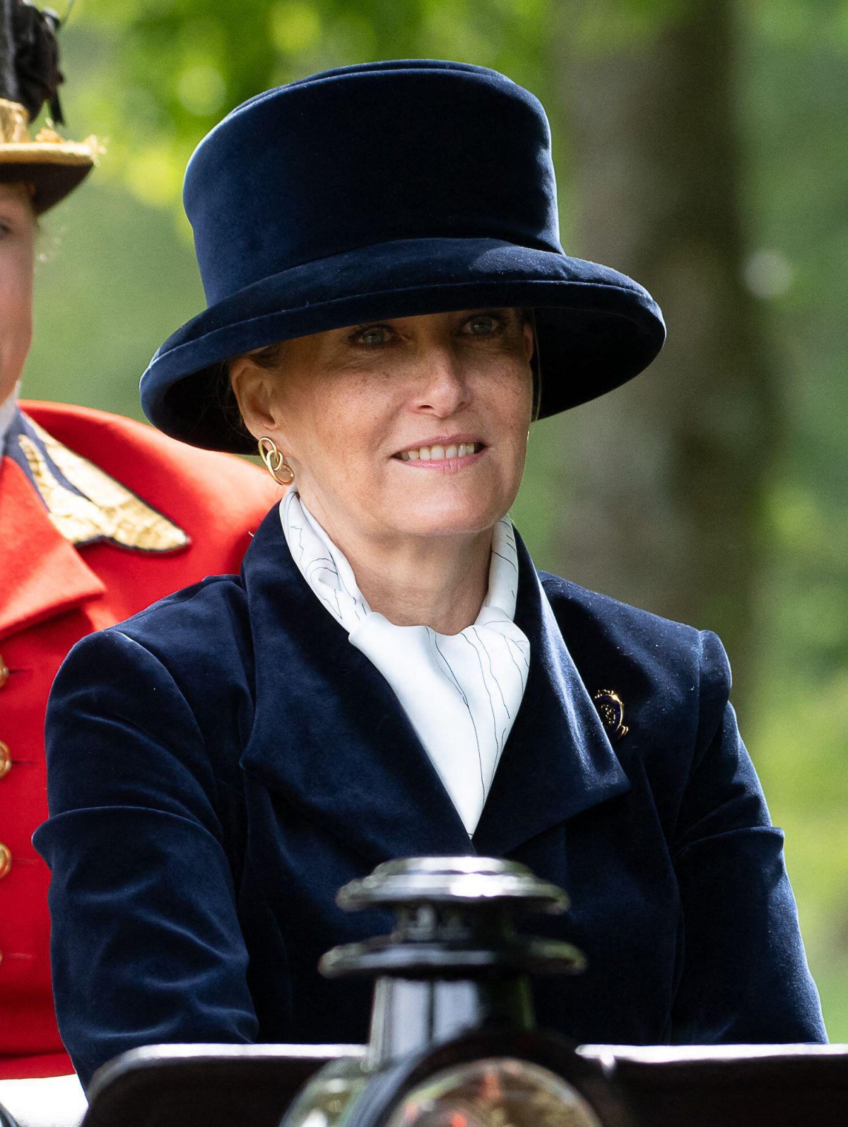 The Duchess of Edinburgh takes part in the Pol Roger Meet of the British Driving Society at the Royal Windsor Horse Show on May 17, 2026 (Maureen McLean/Alamy)
